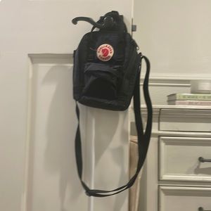 Fjallraven Kanken Black Small Crossbody Bag